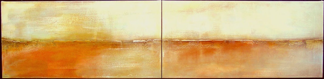 Golden on the Water's Depth